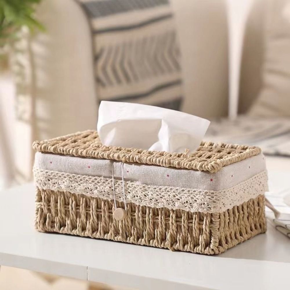 Creative Straw Knitting Basket - Agar Tissue Culture 评论和价格
